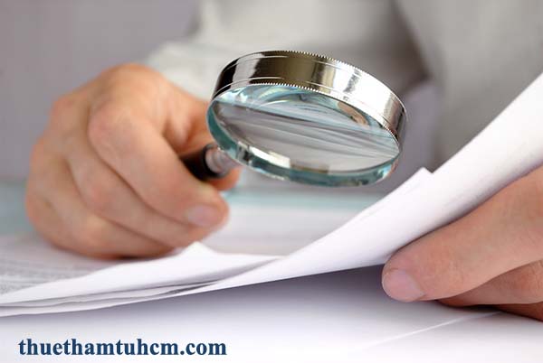 Dịch vụ thám tử điều tra uy tín tại TPHCM